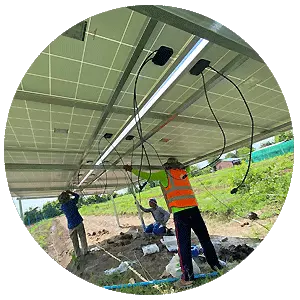Solarpanele für Kinderdorf Kambodscha