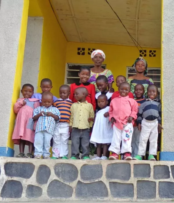 CFI Kinderdorf Kongo Familie