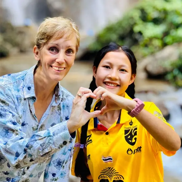Besuch im Kinderdorf Thailand