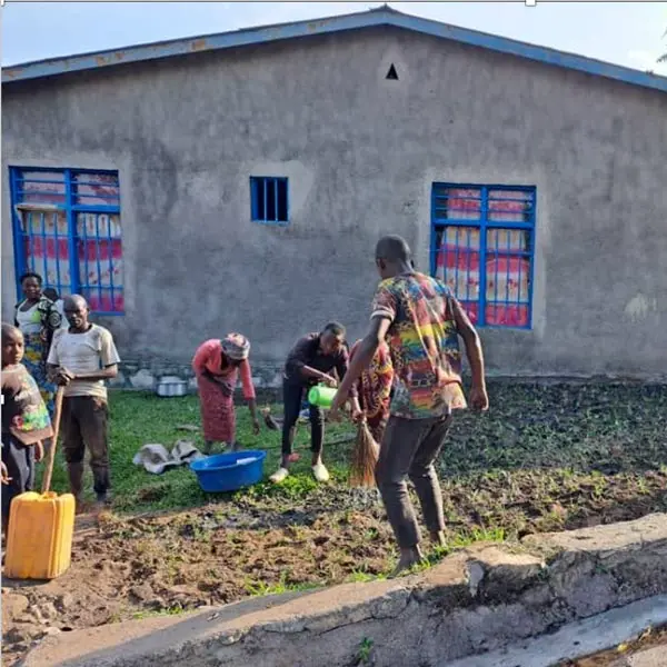 Bau Abwasserkanal Kongo