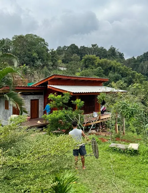 Spendenreise Thailand, Ausflug in den Bergen