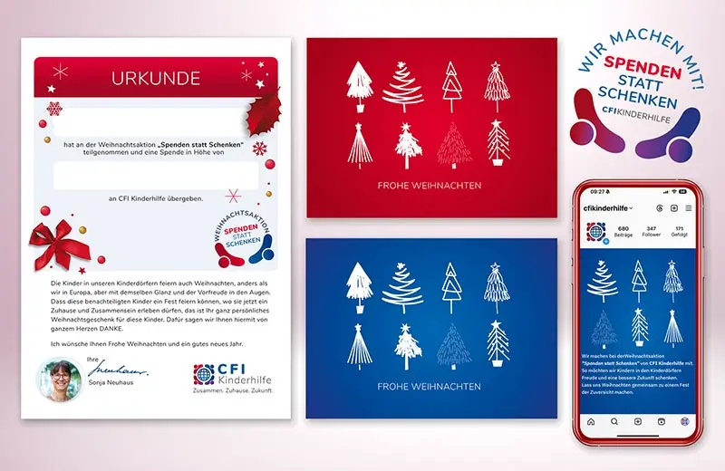 CSR, Weihnachtspaket für Unternehmen