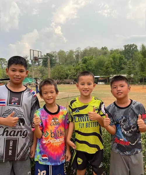 Neue Kinder im Kinderdorf Thailand