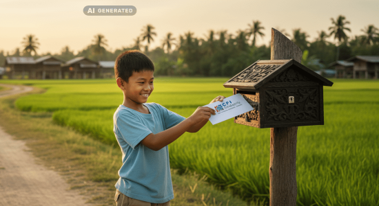 Post aus Thailand