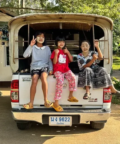 Zu Besuch im Kinderdorf Thailand